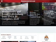 Tablet Screenshot of hardwareasylum.com